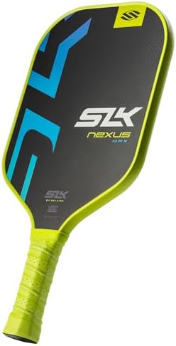 SLK Latitude & Nexus Pickleball Paddles: Graphite Face with SpinFlex Surface for Control and Power | REV-Core+ / SX4 Pol