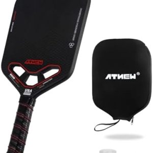 High Performance 3K Carbon Fiber Pickleball Paddle T700 for Advanced Players in Tournamens | USAPA Approved 16MM Thermo