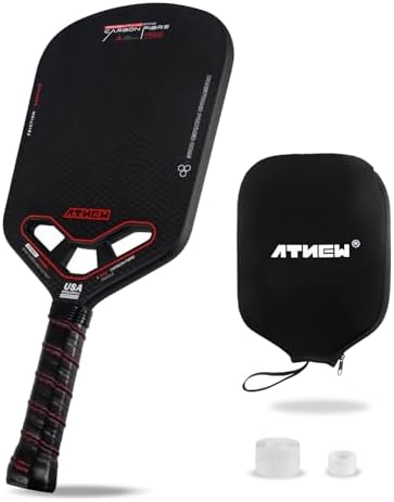 High Performance 3K Carbon Fiber Pickleball Paddle T700 for Advanced Players in Tournamens | USAPA Approved 16MM Thermo