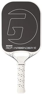 GAMMA RCF Airbender Pickleball Paddle, Raw Carbon Fiber, Shock Absorbing Gel Insert for Smooth Hits | GAMMA RCF Airbend