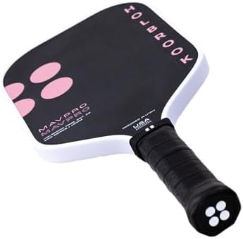 Holbrook Mav Pro |0 Pickleball Paddle: T700 3K Carbon Fiber, Power and Control, Suitable for Experienced Players, USAPA