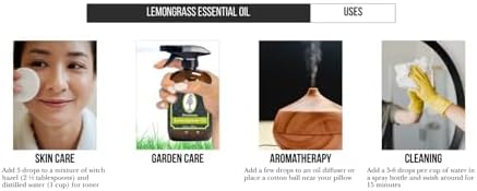 Premium Cinnamon Oil 4 Fl Oz for Cleaning and Aromatherapy - 100% Pure, Natural & Therapeutic - Perfect for Indoor and O