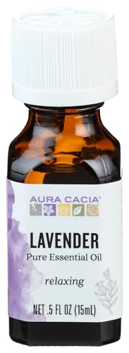 Aura Cacia Sandalwood Essential Oil for Skin Care and Centering Aura Cacia Sandalwood Essential Oil Jojoba Oil 0.5 fl.