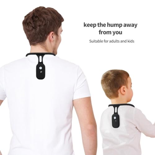 Intelligent Posture Corrector for Back and Neck Rechargeable Silicone Automatic Induction Smart Posture Trainer for Wome