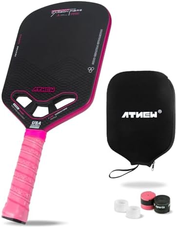 High Performance 3K Carbon Fiber Pickleball Paddle T700 for Advanced Players in Tournamens | USAPA Approved 16MM Thermo