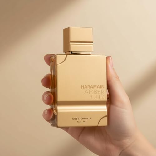 Al Haramain Amber Oud Gold Edition Eau De Parfum Spray - Long-Lasting Amber Cologne for Women & Men Al Haramain Amber Ou