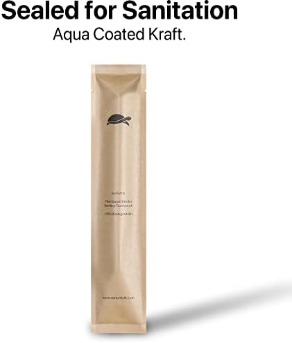 Plant-Based Bristles Soft Bamboo Toothbrushes for Sea Turtles Preservation (10 Pack) | Individually Sealed Sea Turtle F