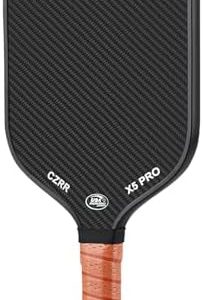USA Pickleball Approved Pickleball Paddle, 3K Raw Carbon Fiber Surface (CFS) High Grit & Spin, Ideal for Novice and Prof