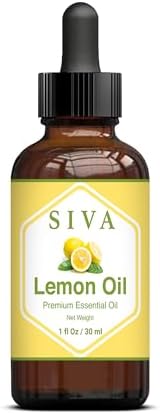 Siva 100% Natural Eucalyptus Essential Oil - 4 Fl Oz – Diffuser and Skin Care - Perfect for Aromatherapy and Hair Care