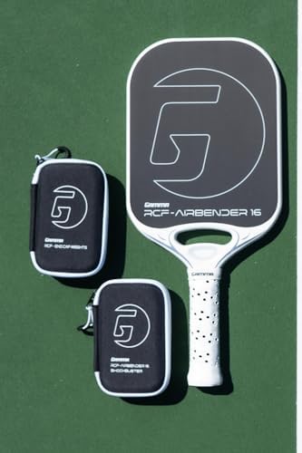 GAMMA RCF Airbender Pickleball Paddle, Raw Carbon Fiber, Shock Absorbing Gel Insert for Smooth Hits | GAMMA RCF Airbend