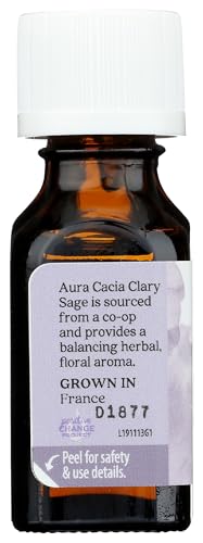 Aura Cacia Sandalwood Essential Oil for Skin Care and Centering Aura Cacia Sandalwood Essential Oil Jojoba Oil 0.5 fl.