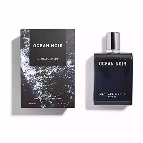 Michael Malul Ocean Noir Perfume for Men | Refreshing Sea Scent | Perfect Gift for Dapper Gentlemen | 100ml | Best Selle