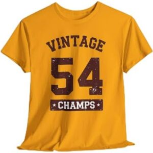 Vintage Champs Unisex Heavy Cotton Tee for Sports Lovers | Retro Style Vintage Champs Heavy Cotton Tee for Casual Wear