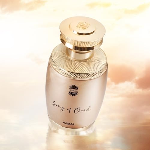 Ajmal Song of Oud Eau de Parfum - Unisex - Long-Lasting Dubai Fragrance - Citrus Fruity Spicy - Floral Woody Amber