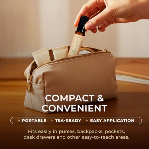 Gya Labs Frankincense & Somali Myrrh Essential Oil Roll On - Convenience - Camping Enthusiasts - Aromatherapy Relief, Cl