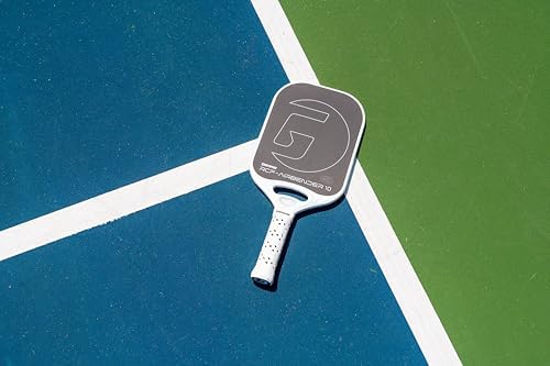 GAMMA RCF Airbender Pickleball Paddle, Raw Carbon Fiber, Shock Absorbing Gel Insert for Smooth Hits | GAMMA RCF Airbend