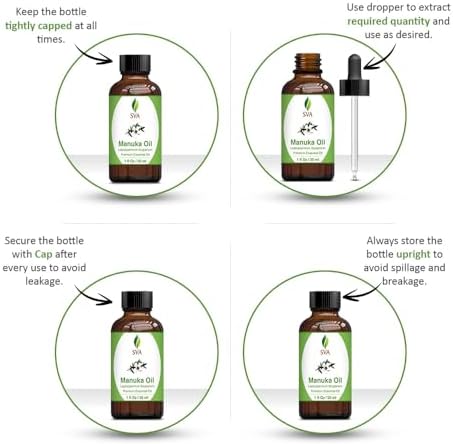 SVA Frankincense Essential Oil - 100% Natural Boswellia Carterii Oil for Aromatherapy and Skin Care - 1 Fl Oz with Dropp