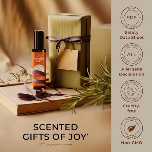 Gya Labs Frankincense & Somali Myrrh Essential Oil Roll On - Convenience - Camping Enthusiasts - Aromatherapy Relief, Cl