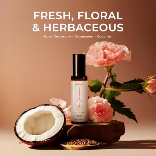 Gya Labs Frankincense & Somali Myrrh Essential Oil Roll On - Convenience - Camping Enthusiasts - Aromatherapy Relief, Cl