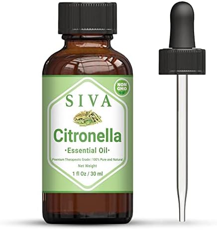 Siva 100% Natural Eucalyptus Essential Oil - 4 Fl Oz – Diffuser and Skin Care - Perfect for Aromatherapy and Hair Care
