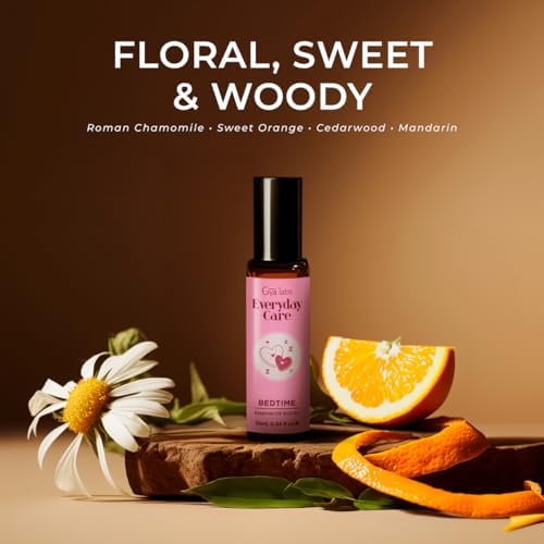 Gya Labs Frankincense & Somali Myrrh Essential Oil Roll On - Convenience - Camping Enthusiasts - Aromatherapy Relief, Cl