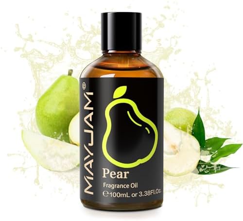 MAYJAM Sandalwood Essential Oil - Pure Fragrance Oil for Diffuser and Soap Candle Making, Ideal for Home and Office, 10