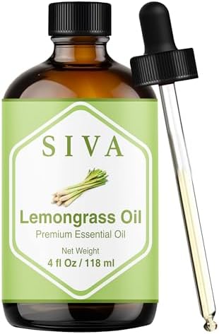 Siva 100% Natural Eucalyptus Essential Oil - 4 Fl Oz – Diffuser and Skin Care - Perfect for Aromatherapy and Hair Care