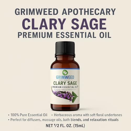 Grimweed Apothecary USDA Organic Cinnamon Essential Oil - Therapeutic Grade - 15mL - Diffuser Oil - 100% All Natural - w