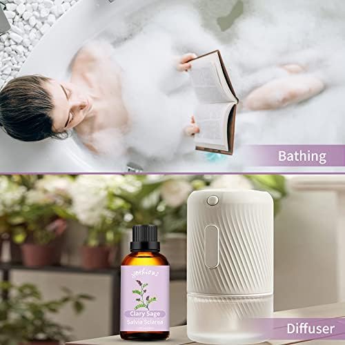 Yethious Pure Sandalwood Essential Oil for Aromatherapy & Diffuser - 10ML