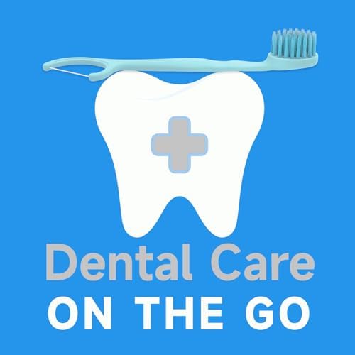 Dr. Emma Mini Brush Disposable Toothbrushes with Floss - On-The-Go Use, Travel Mint, 24 Packs Individually Wrapped Blue