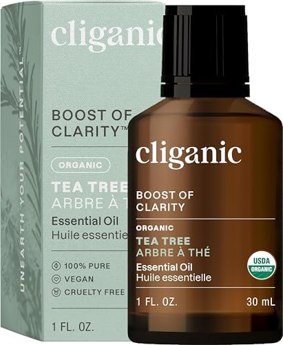 Cliganic Organic Frankincense Essential Oil - Boswellia Serrata, 100% Pure Natural Undiluted, for Stress Relief and Rela