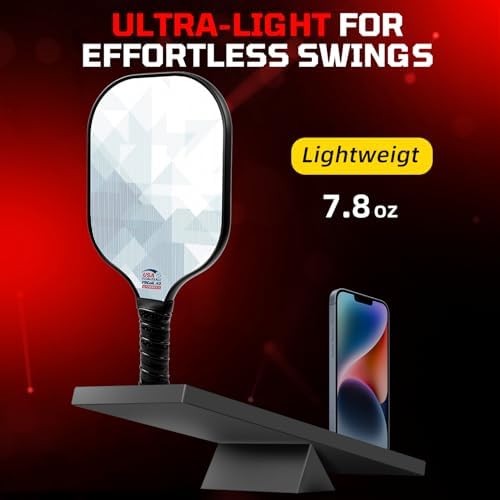BAGAIL USAPA Approved Pickleball Paddles Set for Traction and Stability | Lightweight BAGAIL Pickleball Rackets with 4