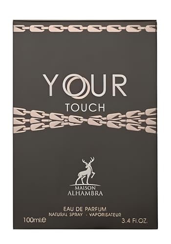 Maison Alhambra Your Touch Amber Aromatic Eau de Parfum Spray for Men Long-Lasting Fragrance Maison Alhambra Your Touc