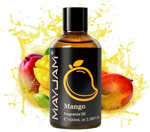 MAYJAM Sandalwood Essential Oil - Pure Fragrance Oil for Diffuser and Soap Candle Making, Ideal for Home and Office, 10