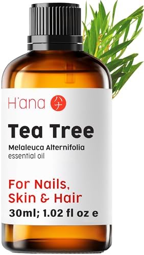 H'ana Sandalwood Essential Oil - 1.02 Fl Oz - for Hair and Skin, Aromatherapy, DIY Soap Making - ClimatePartner Certifie