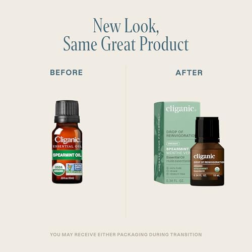 Cliganic Organic Frankincense Essential Oil - Boswellia Serrata, 100% Pure Natural Undiluted, for Stress Relief and Rela