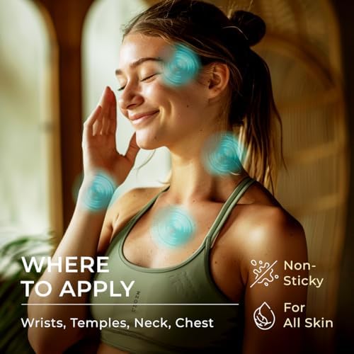 Gya Labs Frankincense & Somali Myrrh Essential Oil Roll On - Convenience - Camping Enthusiasts - Aromatherapy Relief, Cl