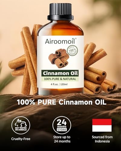 100% Pure & Natural Vanilla Essential Oil 4 fl oz for Diffusers & Aromatherapy | 4 fl oz 100% Pure & Natural Vanilla Oi