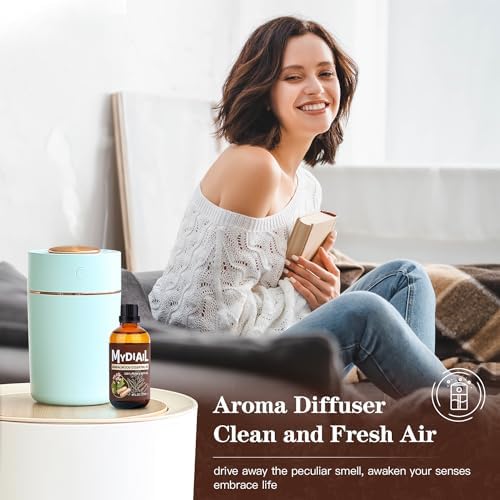 Sandalwood Essential Oil for Diffuser and Aromatherapy - 118ML/4Fl Oz Sandalwood Essential Oil for Skin Care and Mas