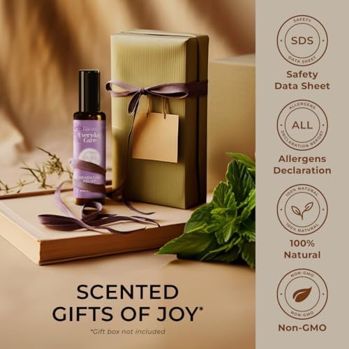 Gya Labs Frankincense & Somali Myrrh Essential Oil Roll On - Convenience - Camping Enthusiasts - Aromatherapy Relief, Cl