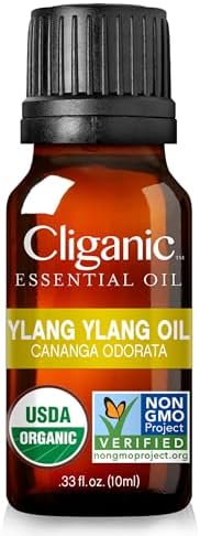 Cliganic Organic Frankincense Essential Oil - Boswellia Serrata, 100% Pure Natural Undiluted, for Stress Relief and Rela