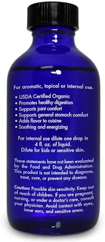 100% Pure Frankincense Essential Oil, Food Grade, for Face and Beauty, by Zongle Therapeutics, 4 OZ | Edible Frankincen