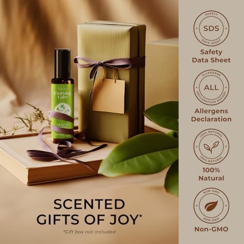 Gya Labs Frankincense & Somali Myrrh Essential Oil Roll On - Convenience - Camping Enthusiasts - Aromatherapy Relief, Cl