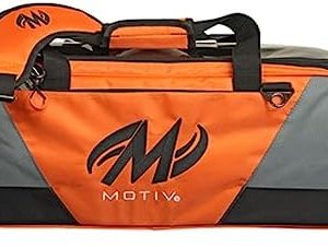 Motiv Ballistix Triple Tote Tangerine Ultra Durable Reusable Shopping Bag for Grocery and Beach Use Features Lightweigh