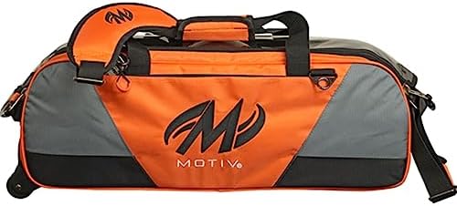 Motiv Ballistix Triple Tote Tangerine Ultra Durable Reusable Shopping Bag for Grocery and Beach Use Features Lightweigh