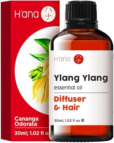 H'ana Sandalwood Essential Oil - 1.02 Fl Oz - for Hair and Skin, Aromatherapy, DIY Soap Making - ClimatePartner Certifie