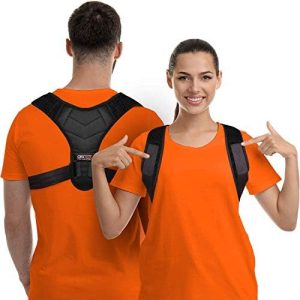 Bodywellness Posture Corrector for Men and Women (Regular) Bodywellness Fix Upper Back Brace for Clavicle Support (Regul