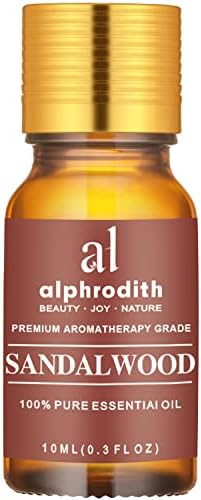 Indian Sandalwood Essential Oil for Diffuser, Relaxing Atmosphere, Premium Quality 10ml Indian Sandalwood Essential Oi