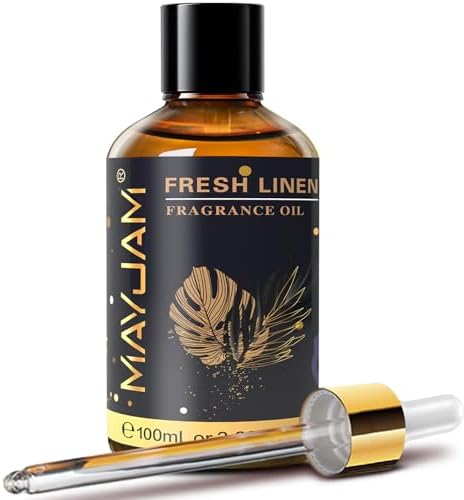 MAYJAM Sandalwood Essential Oil - Pure Fragrance Oil for Diffuser and Soap Candle Making, Ideal for Home and Office, 10