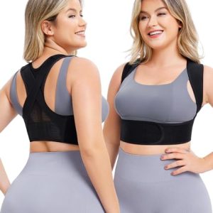 URSEXYLY Posture Corrector for Women (Black, M/L) URSEXYLY Posture Corrector for Women - Breathable Back Straightener